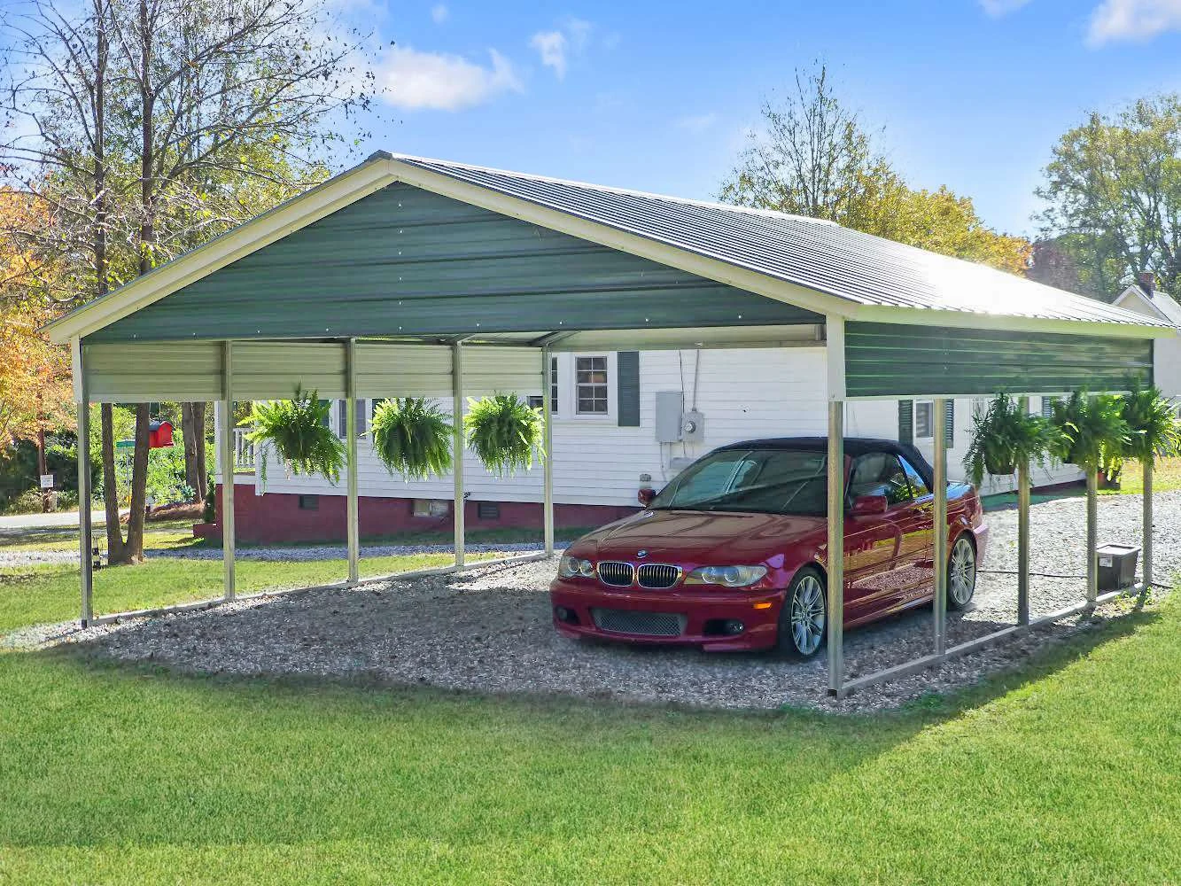 Smart Shading carport installation
