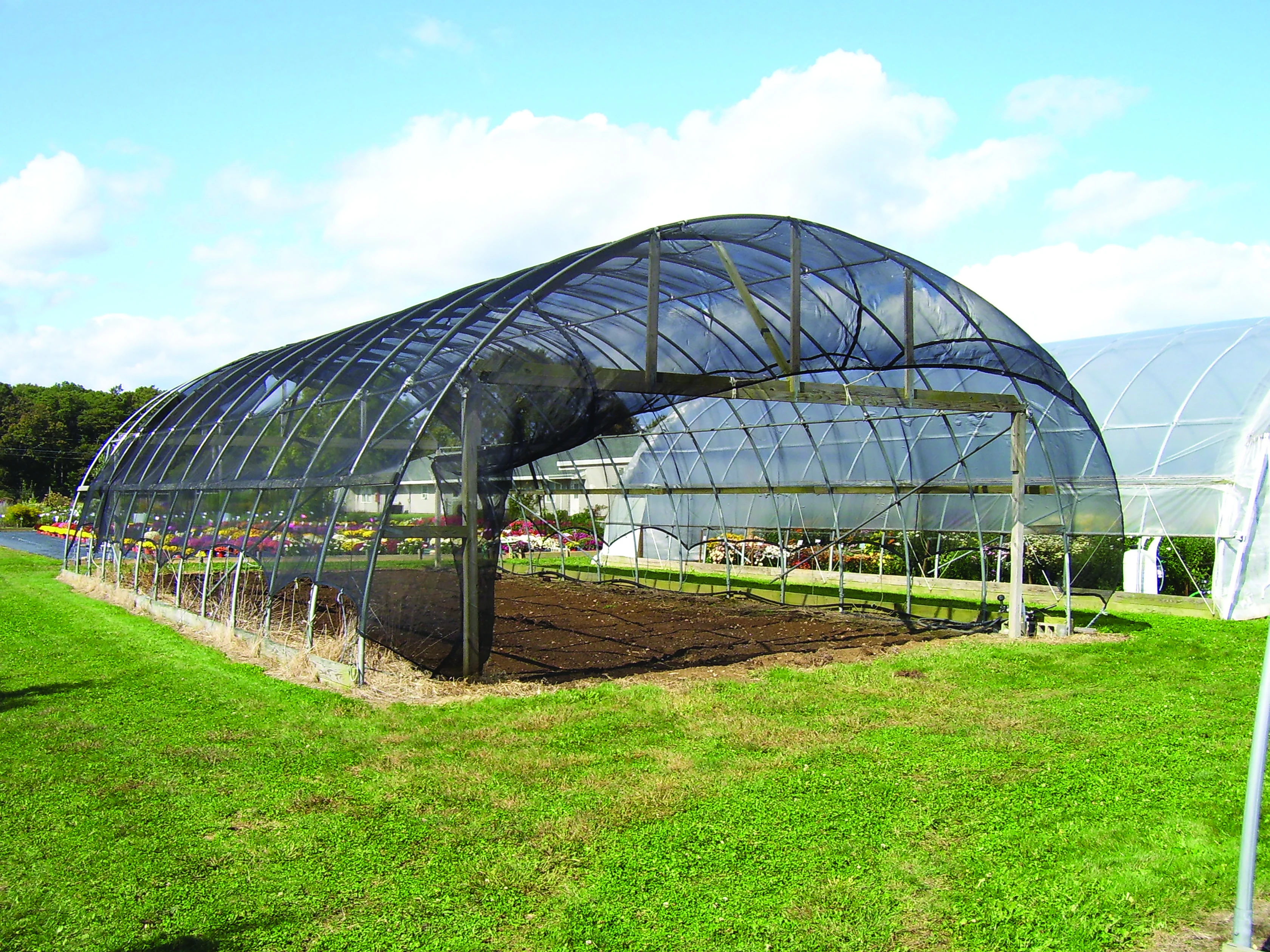 Seedling nursery shade structure